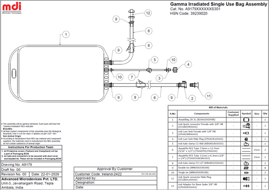 AseptiBag 2D 2L